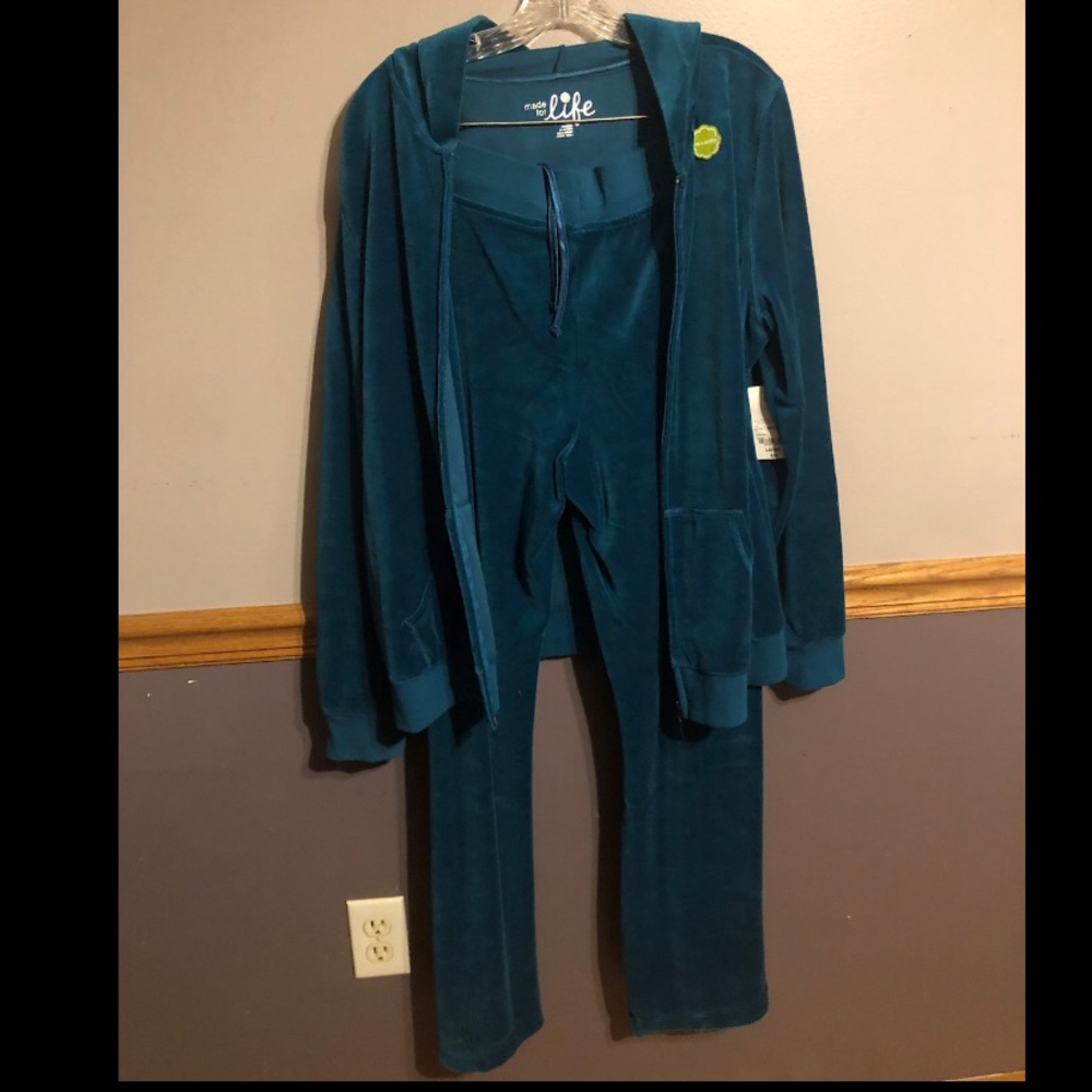 Dark teal jumpsuit
